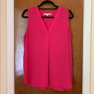 Hot Pink Sleeveless Top